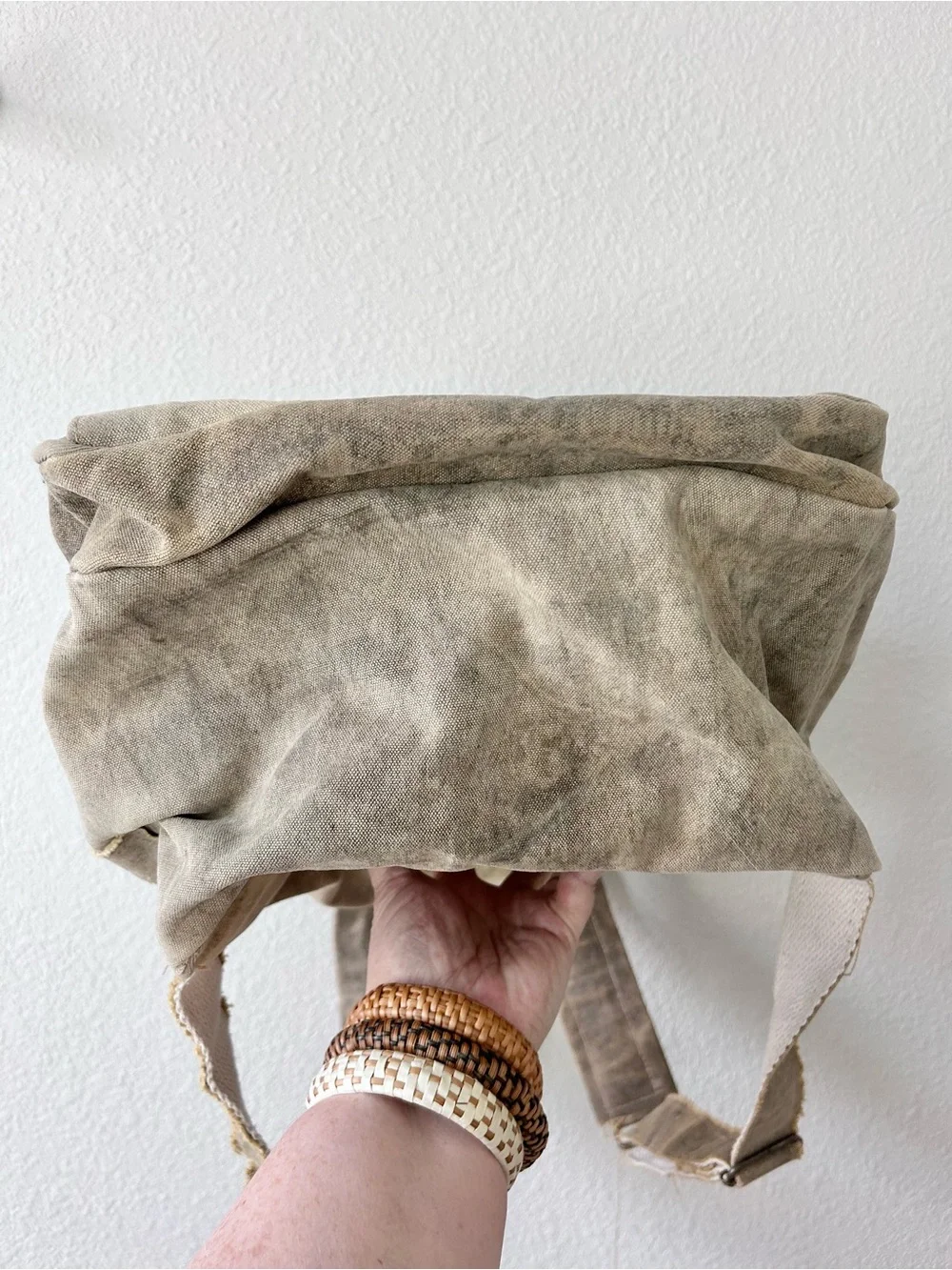 The Real Deal Belem Backpack, Brazil from 100% Canvas Recyled Tarps